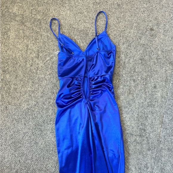 BLUE HOCO DRESS - Picture 2 of 3